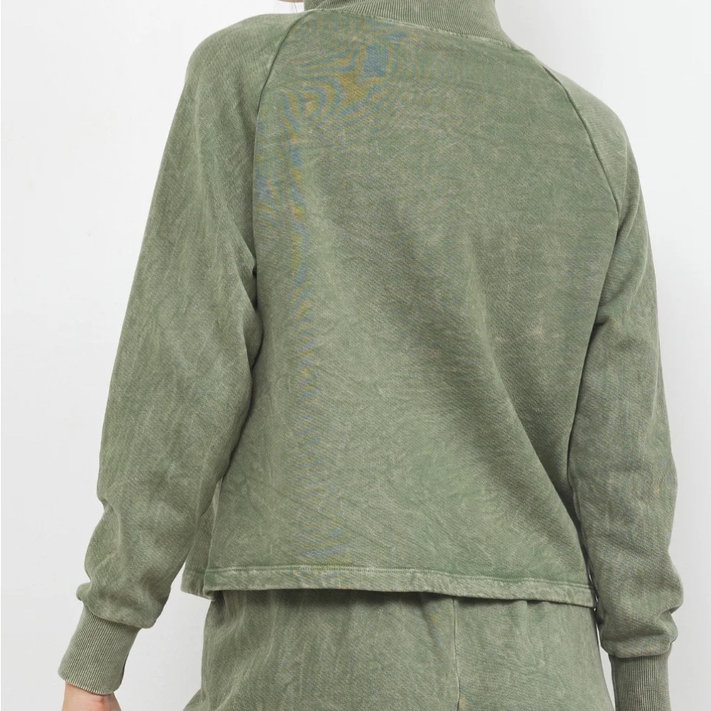 LA Made -Alexander Half Button-Up Pullover – XS - Picture 5 of 8